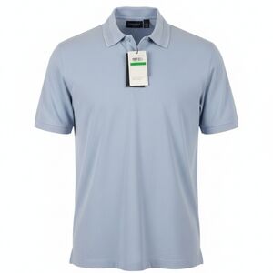 Perry Ellis Men's Light Blue Polo Shirt